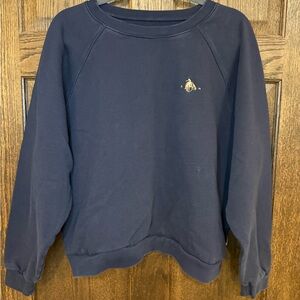 R.M. Williams Navy Blue Buck Easy Crewneck Jumper/Sweatshirt